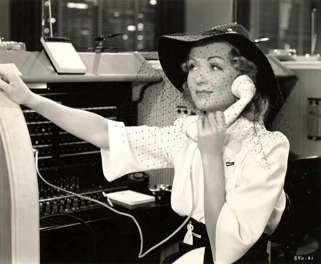 #51 Constance Bennett in the film ‘Service de Luxe’, 1938.