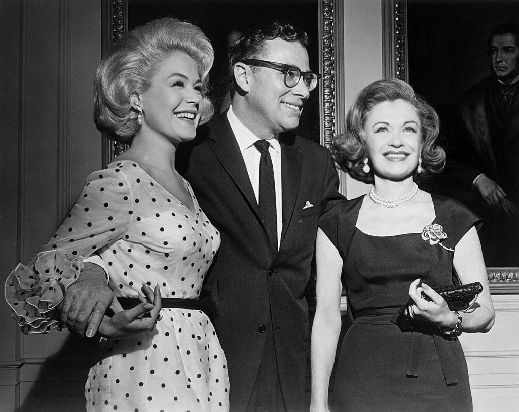 #68 Constance Bennett with Sandra Dee and Ross Hunter in the movie, Madam X, 1965.