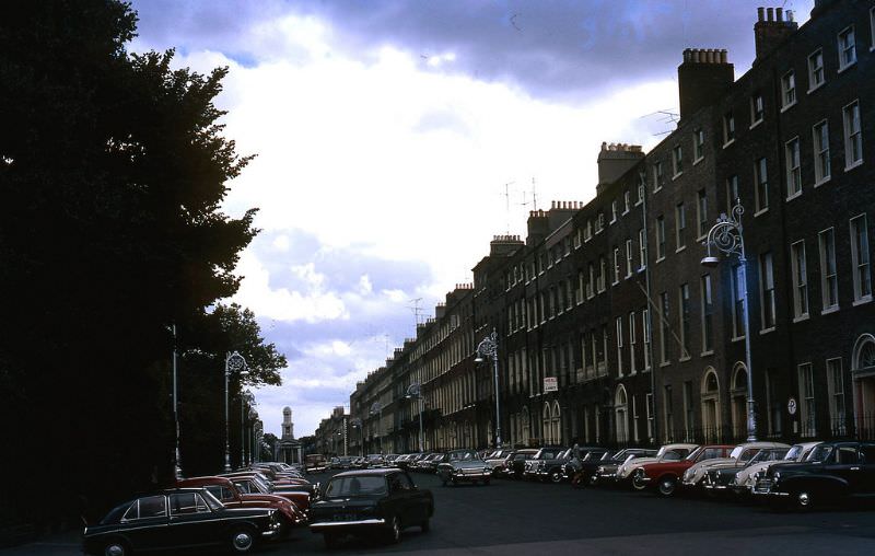 #51 Row of terraces in Dublin, August 1969
