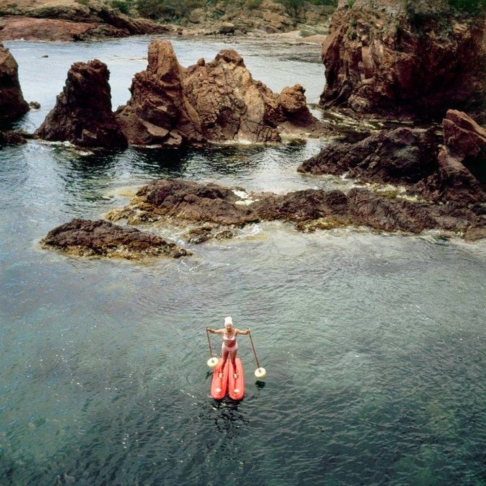 #23 A girl at Carven, Agay, August 1954