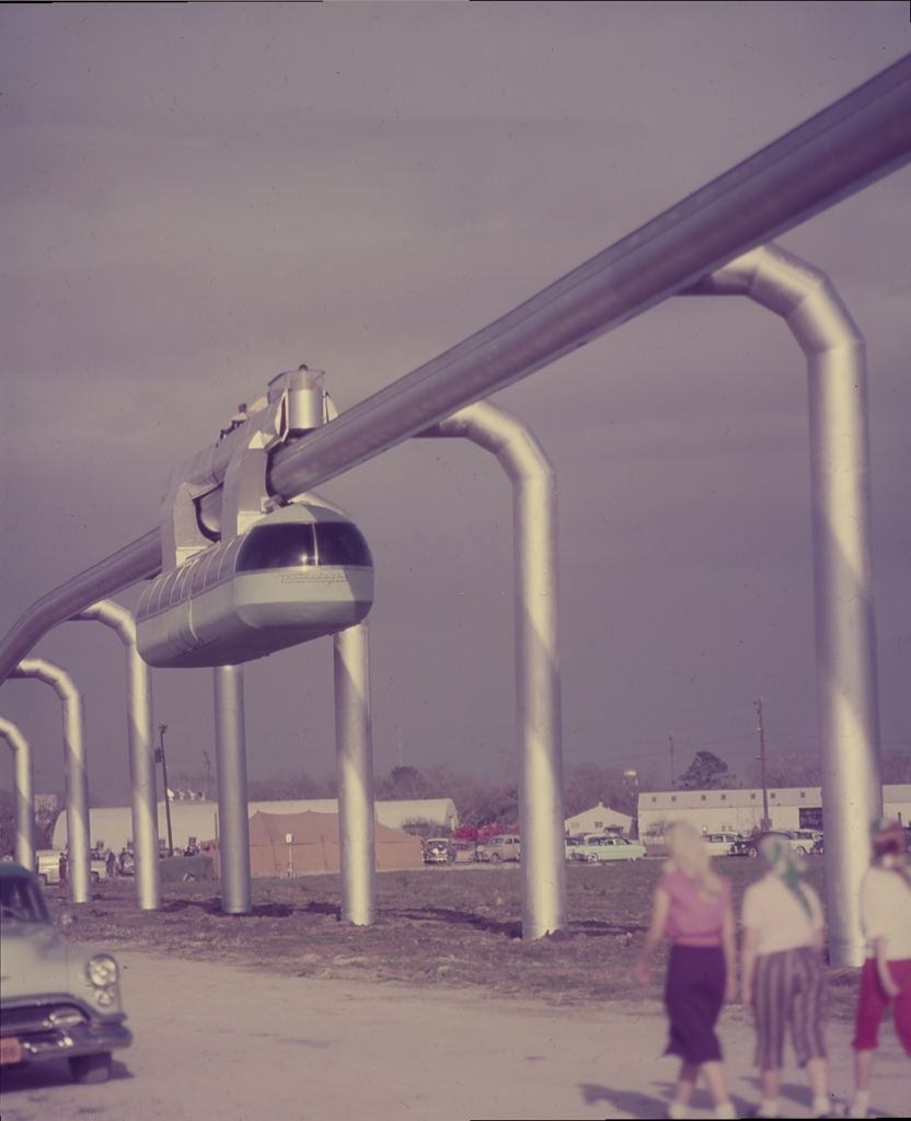 #15 Monorail in Houston, 1956.