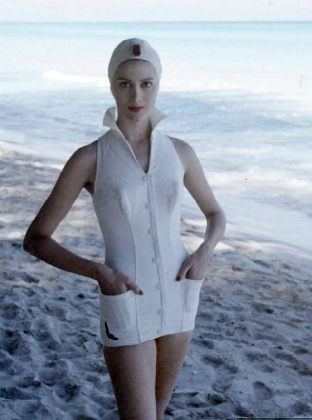 #11 Isabella in bathing suit by Jantzen, Cuba, 1958