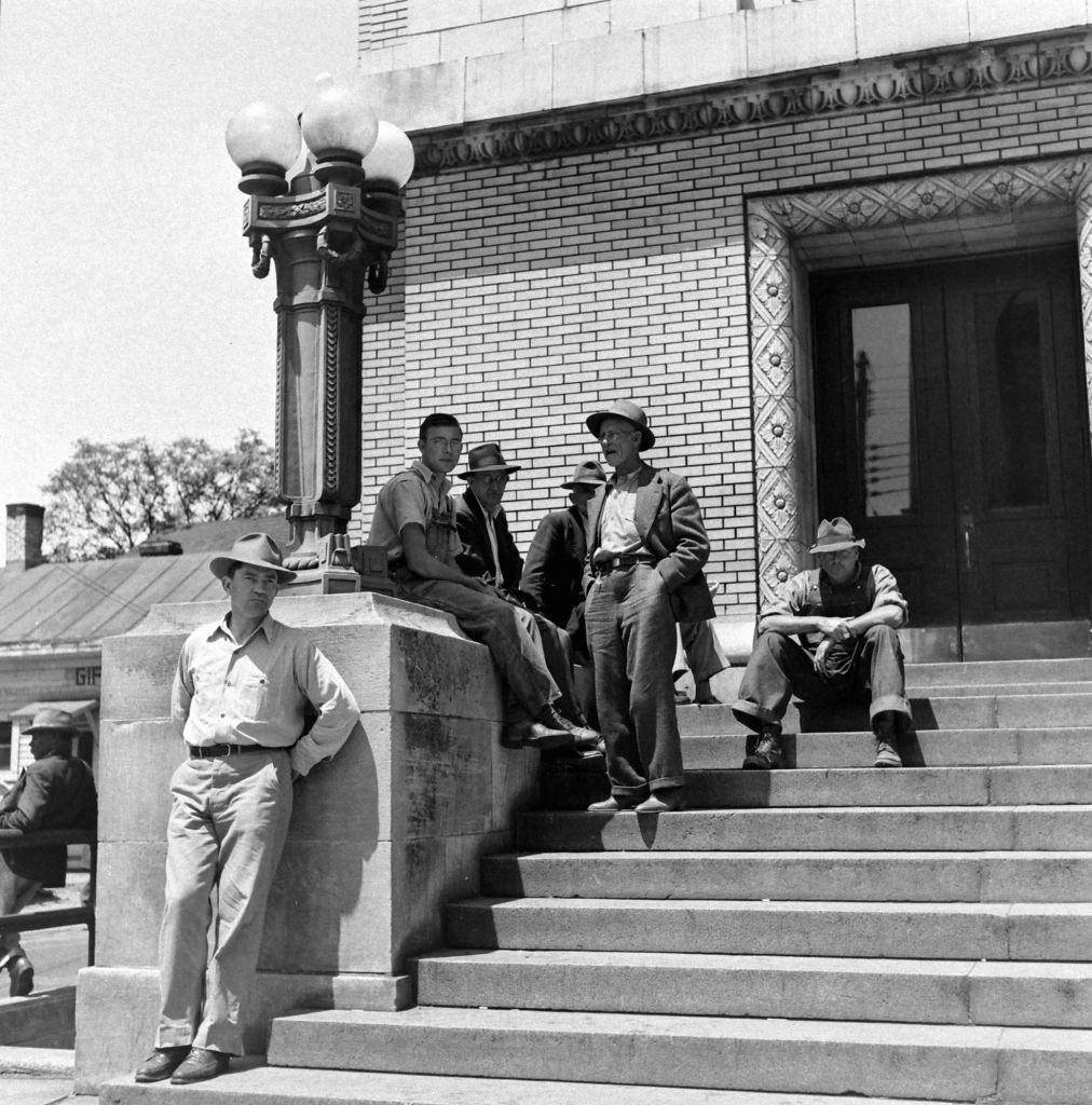 #65 Group of white men connected to the Willie Earl lynching trial.
