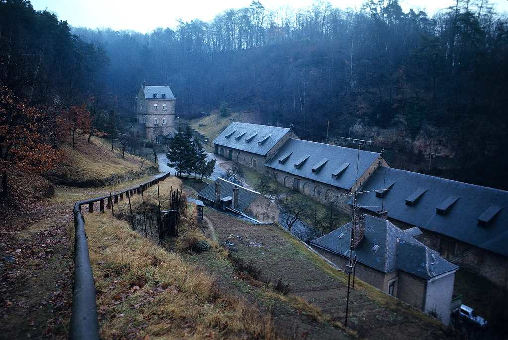 #15 Parc des Trois Glands Clausen. Luxembourg City, Jan. 1972