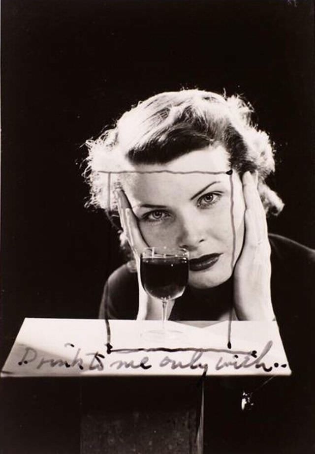 #7 Drink to me only with…, 1930