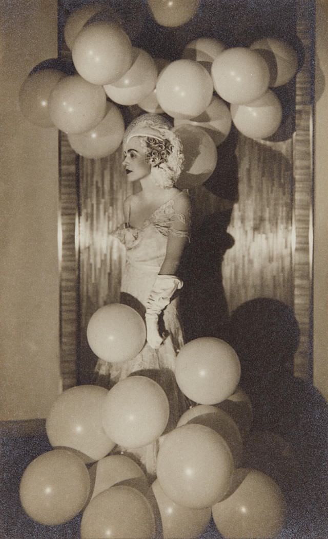 #6 Countess Celani at the Bal Blanc, 1930