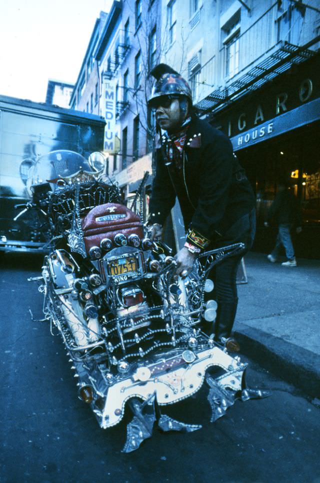 #25 Motorcycle, Manhattan, 1978