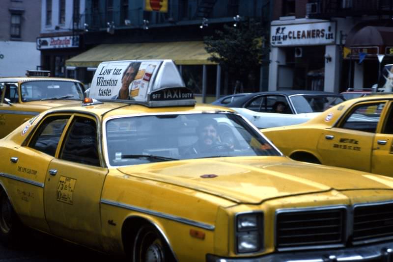 #6 NYC Cabs, Manhattan, 1978