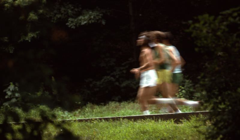 #44 Sportsmen in Central Park, Manhattan, 1978