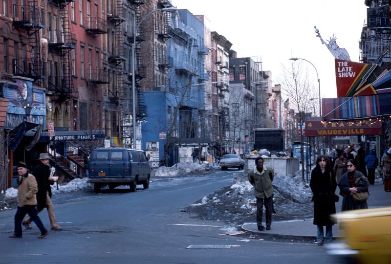 #7 St. Mark’s Place and 2nd. Ave, Manhattan, 1978