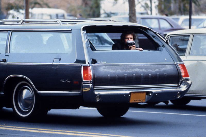 #52 Captured photographer, Manhattan, 1978