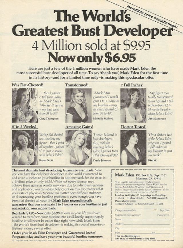 The World’s greatest bust developer.