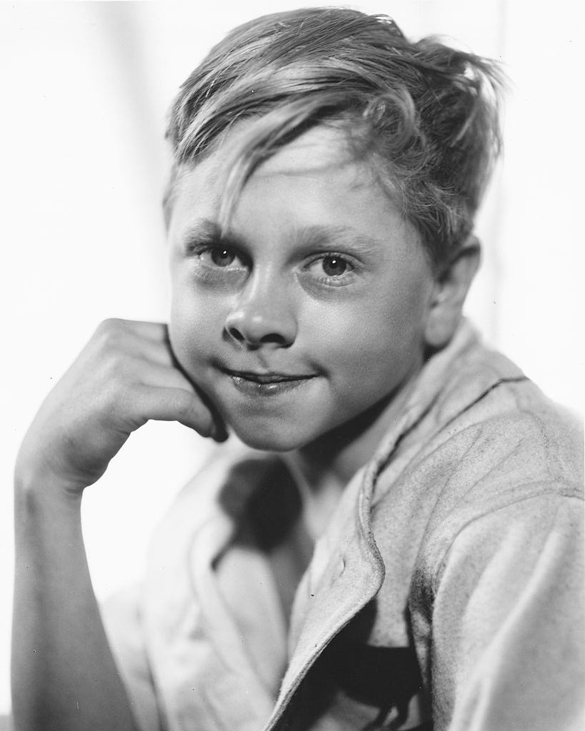 #12 Mickey Rooney as a child, 1930.