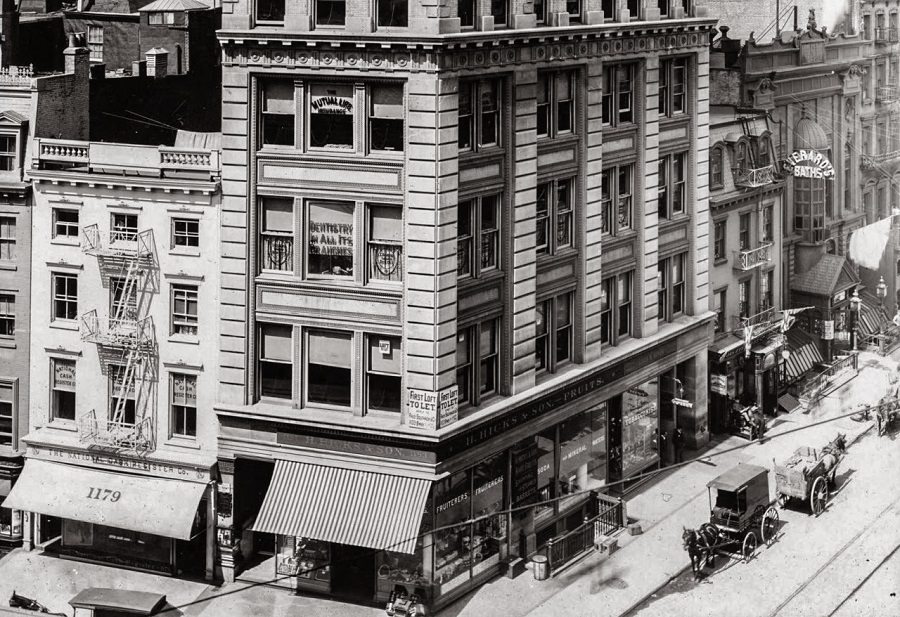 #16 The Fruiterers, 28th Street and Broadway, circa 1905.