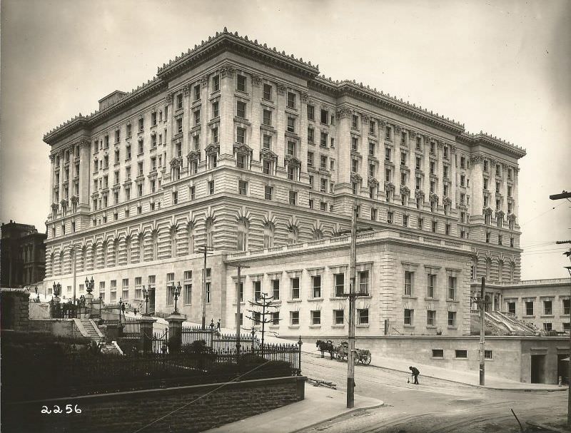 #16 The Fairmont Hotel, Nob Hill, 1890s.