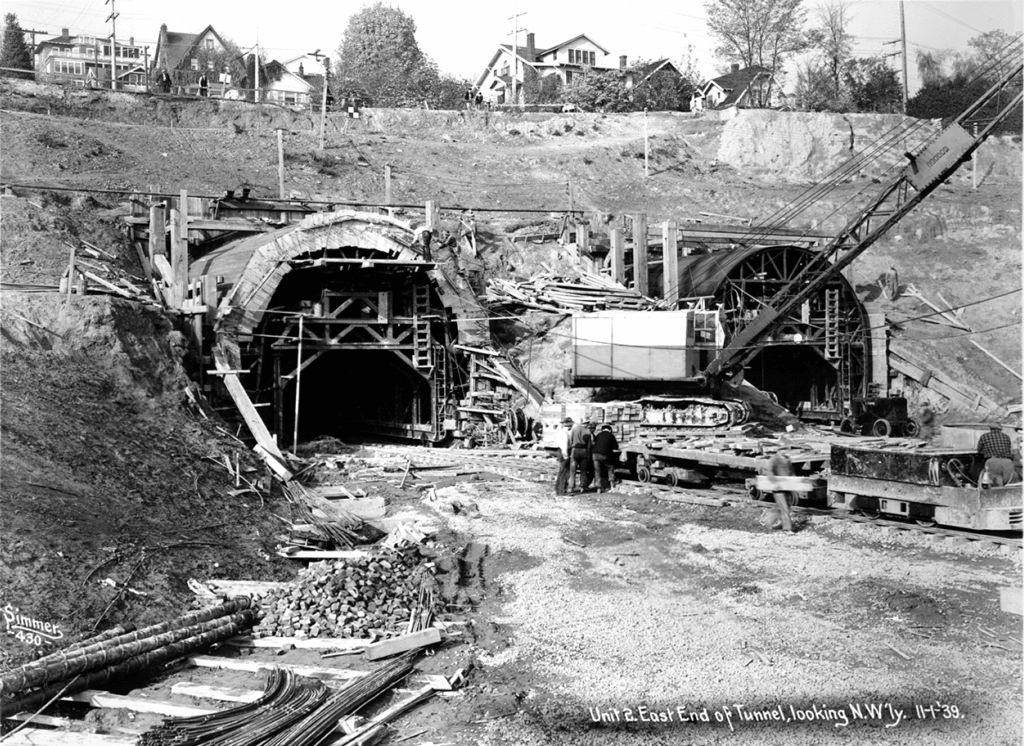 #26 Mount Baker Tunnel under construction, 1939
