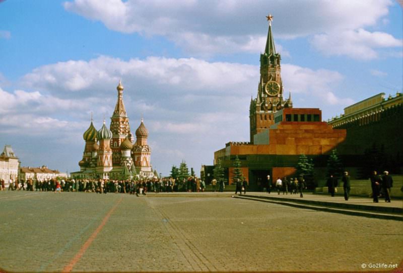 #3 The Red Square, Moscow, 1950s