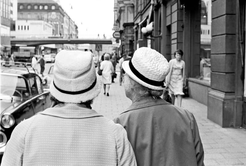 #56 On the way to the central, Vasagatan, Stockholm, 1966