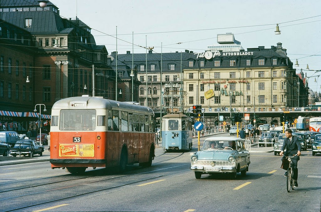 #8 Vasagatan in Stockholm, 1962