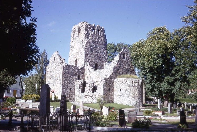 #7 St Olofs Church Ruins, Sigtuna, Stockholm, 1960s