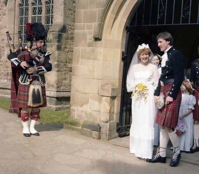 #17 Piped out of the church