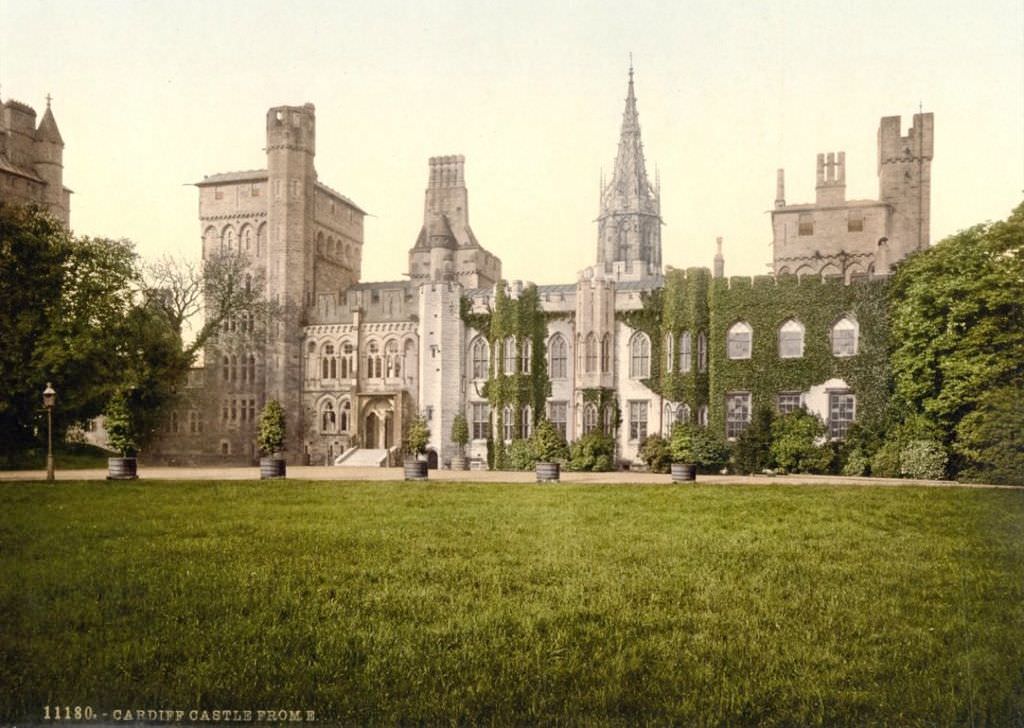 #3 Cardiff Castle from the East