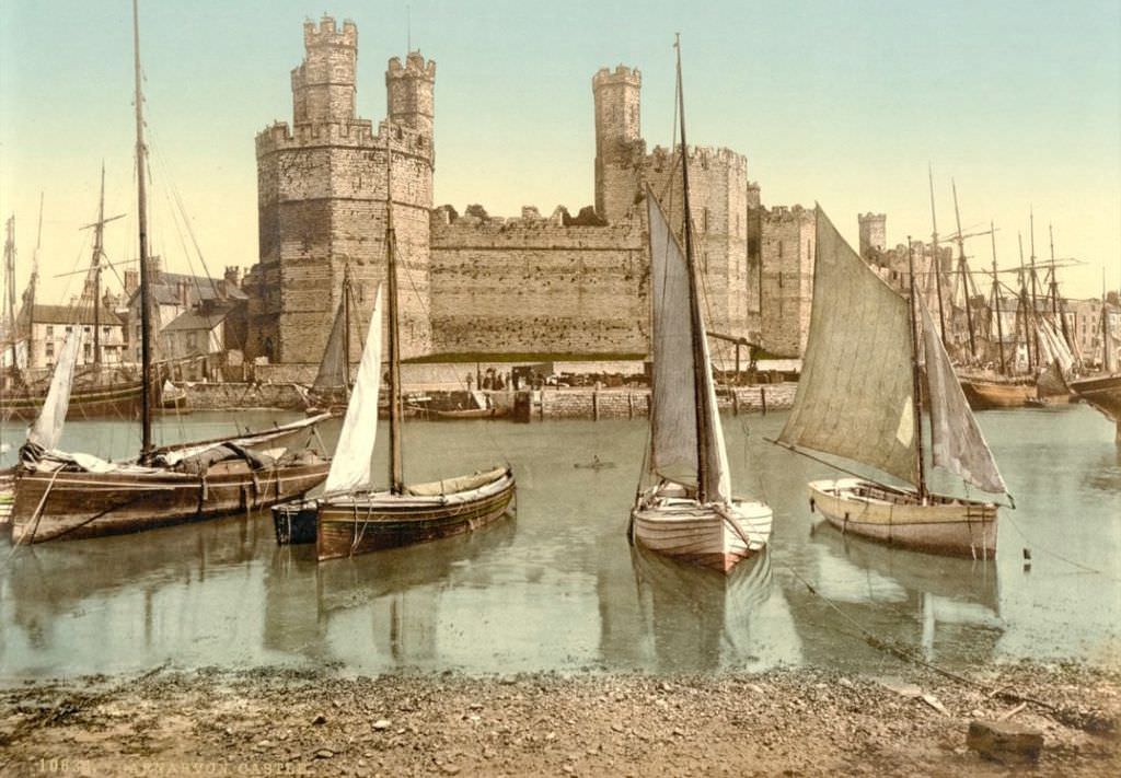 #5 Caernarfon Castle, General View End