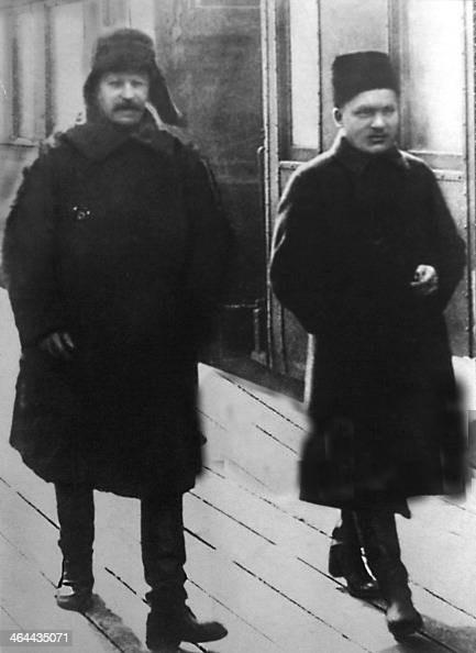 #13 Joseph Stalin with Kalinin, 1919