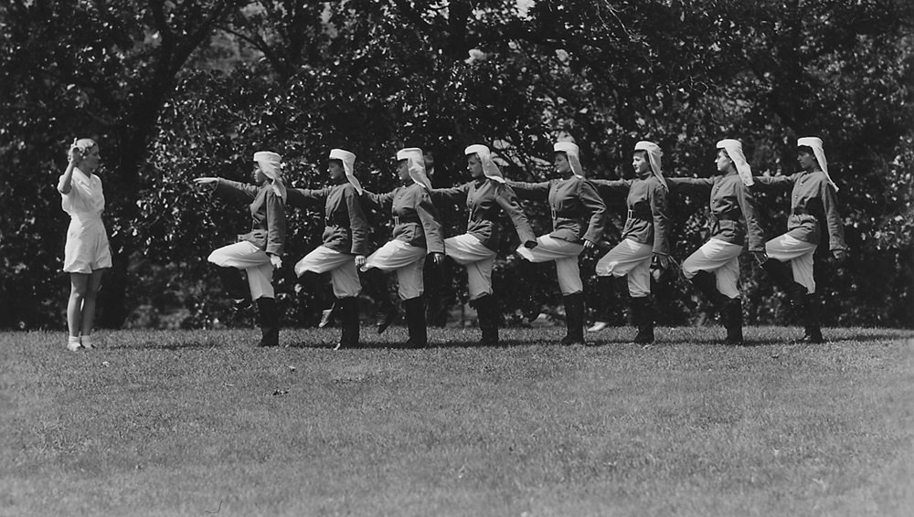 #75 Camp for Unemployed women in Minneapolis, 1930s.