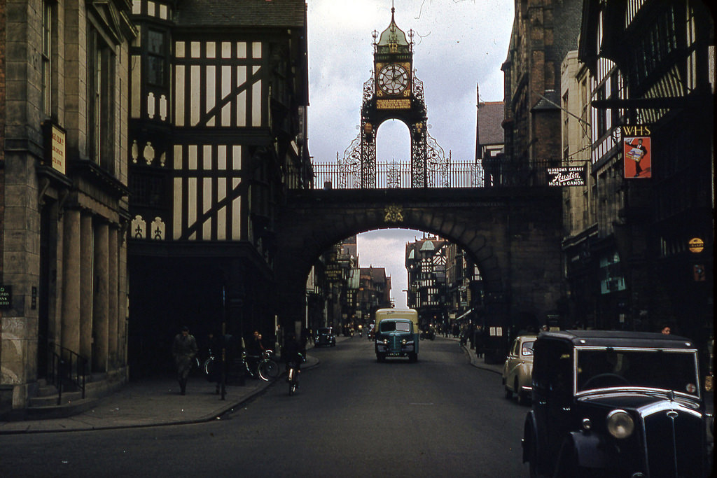 #27 The East Gate Clock in Chester, 1952