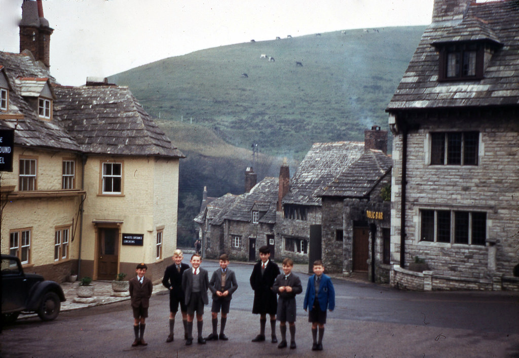 #28 Boys in Corfe, 1952