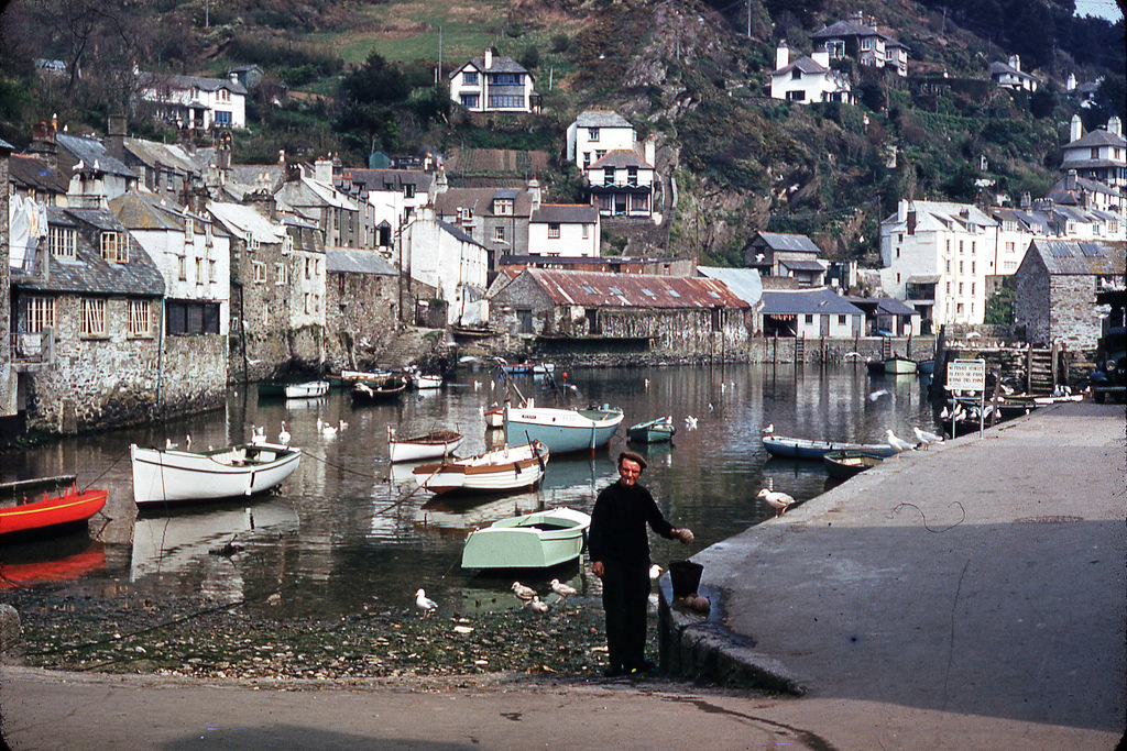 #29 Mevagissey Harbor, 1953