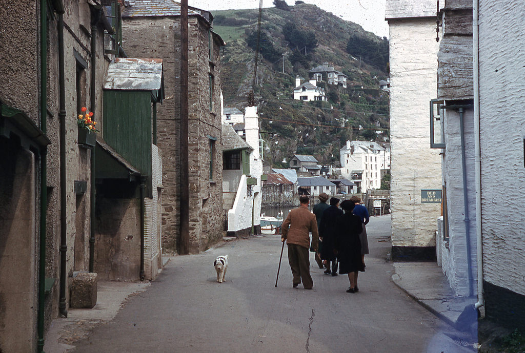 #36 Polperro Cornwall, 1953