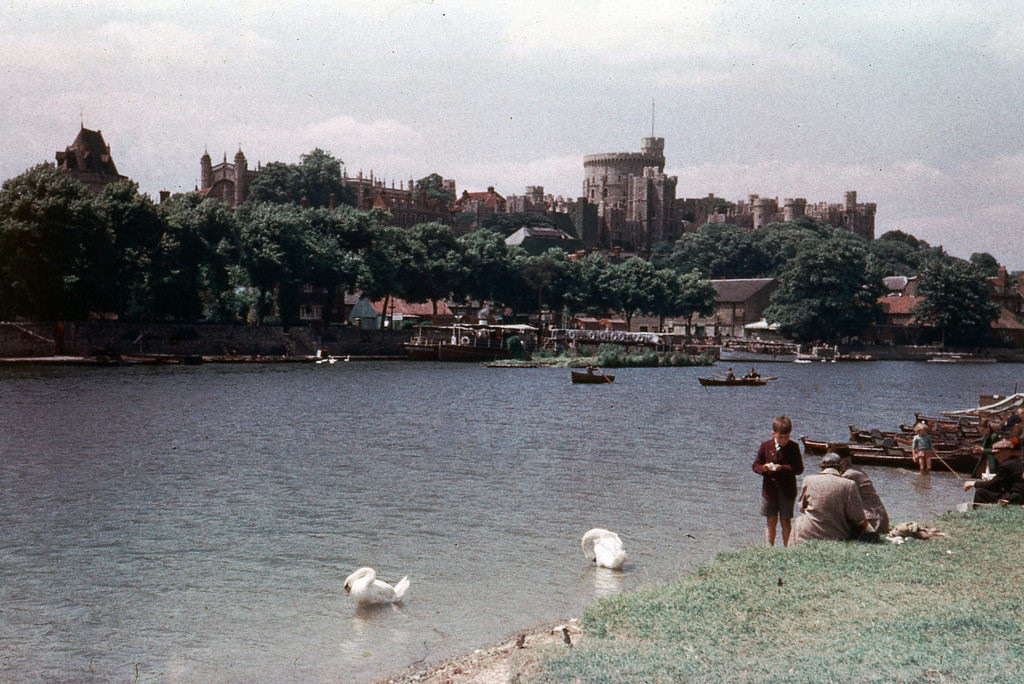 #40 Windsor from River, 1953