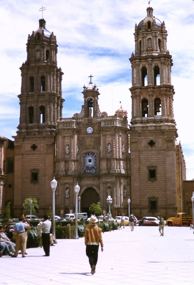 #21 Cathedral, Plaza de Armas, San Luis Potosí, March 1958