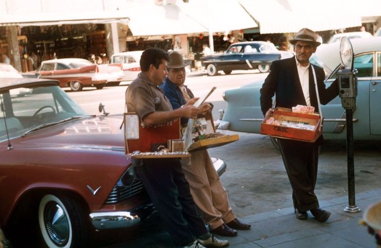 #50 Tijuana street vendors, 1959
