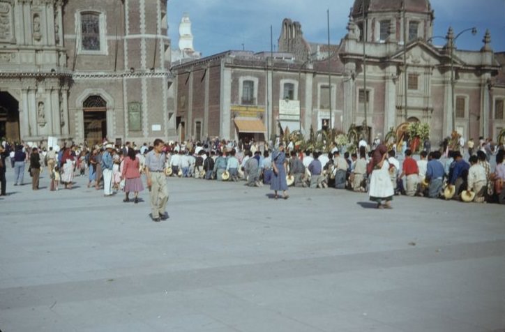 #7 Guadalupe church. Mexico City, early 1950s