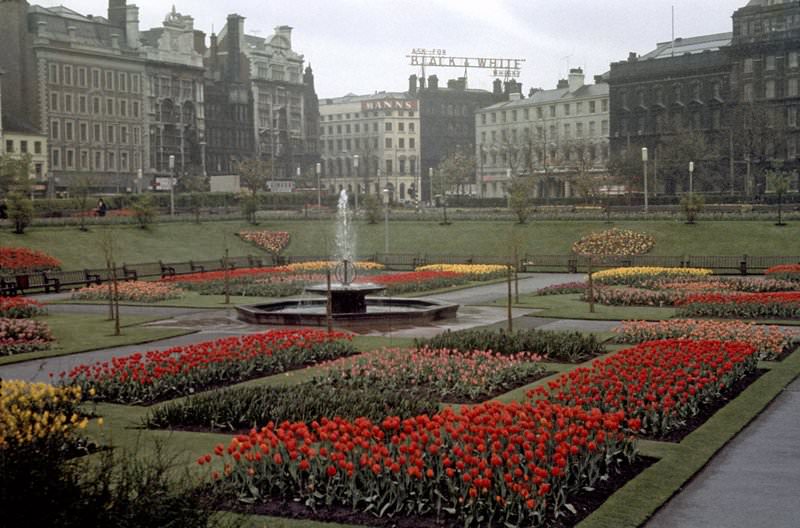 #3 Piccadilly Gardens, Manchester, in the mid 1960s