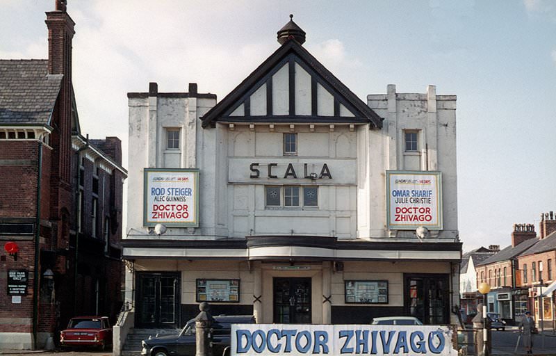 #45 The Scala cinema on Wilmslow Road, Withington in October 1969.