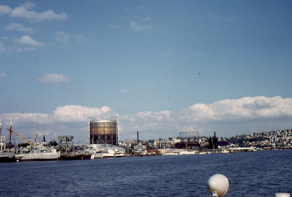 #23 Gasworks from Lake Union, July 1963