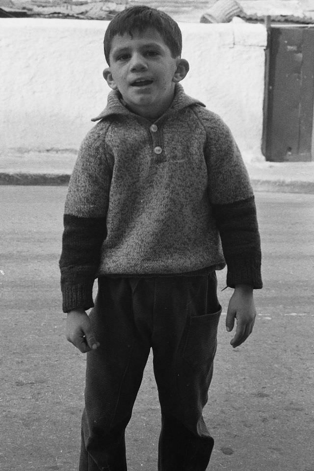 #14 A Child, Athens, Greece, 1974