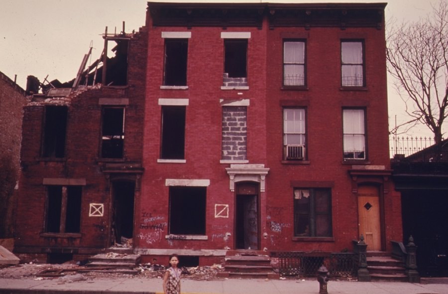 #15 Across from Lynch Park, near the Brooklyn Navy Yard, 1970s.