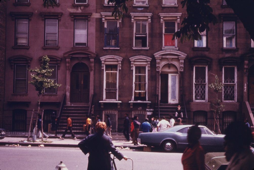 #56 Fort Greene, across from the park, 1970s.
