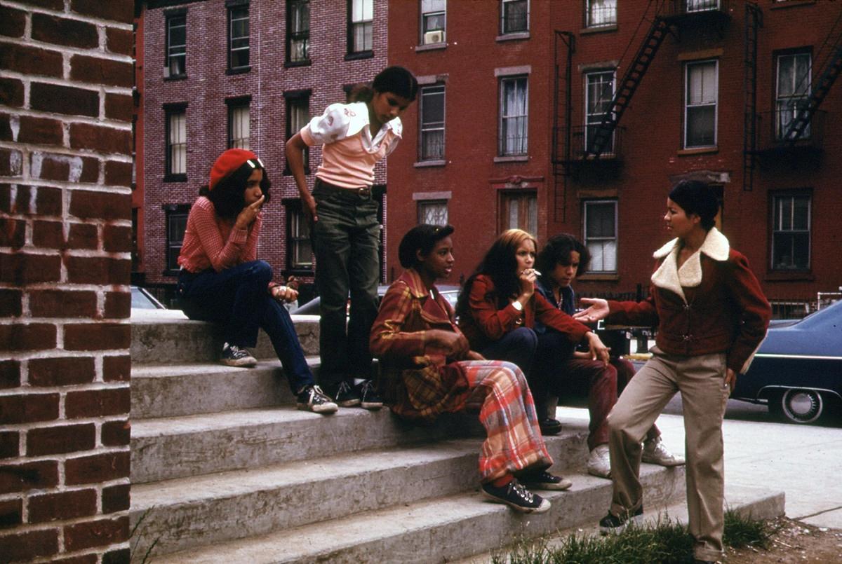 #51 Latin Youths at Lynch Park in Brooklyn, in June of 1974.