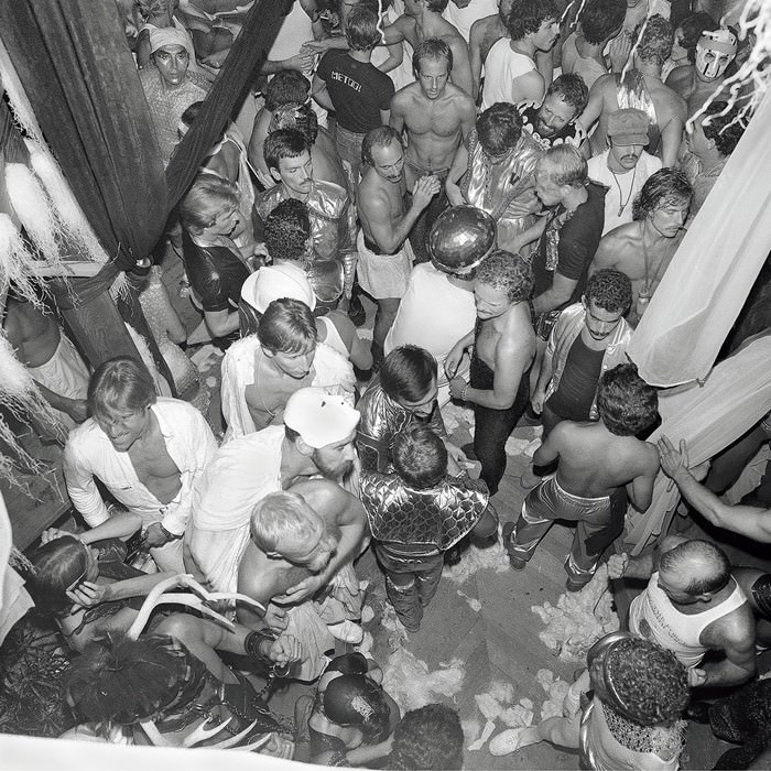#15 Star Wars Party Overhead View, Fire Island Pines, NY, August 1977