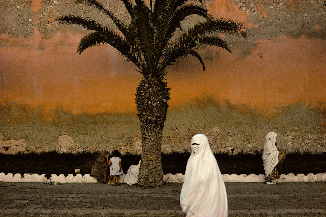 #31 Ramparts and fortified walls of the city, Essaouira, 1975.