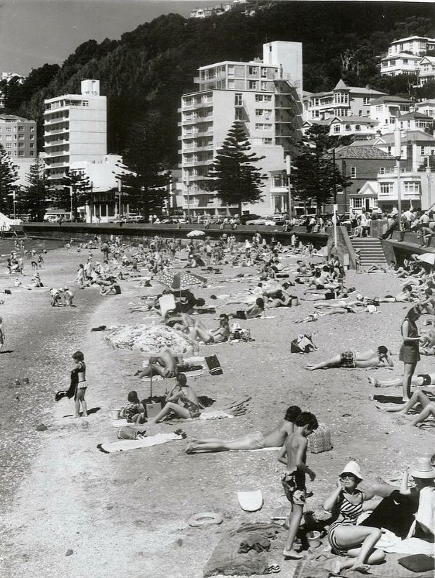#19 Oriental Bay, Wellington, January 1971