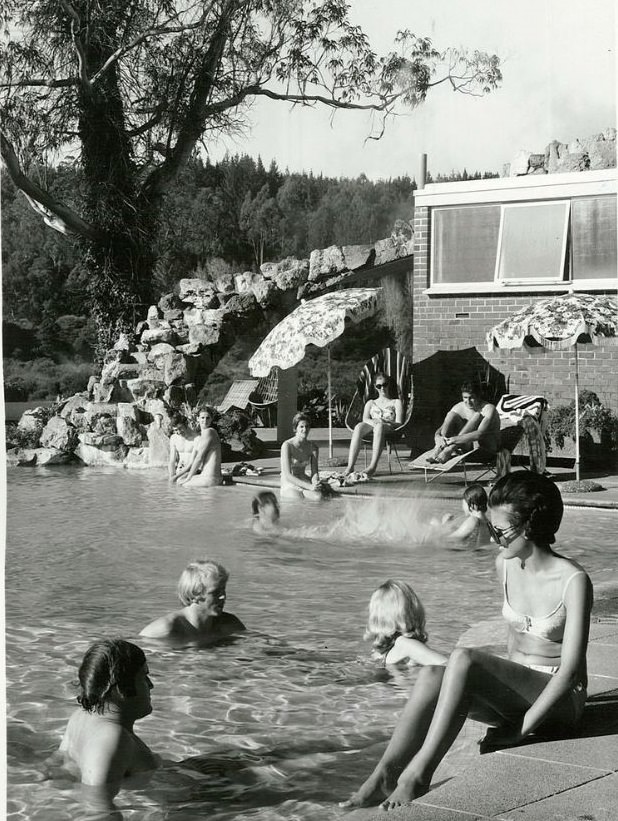#26 The swimming pool at the International Hotel, Rotorua, 1971