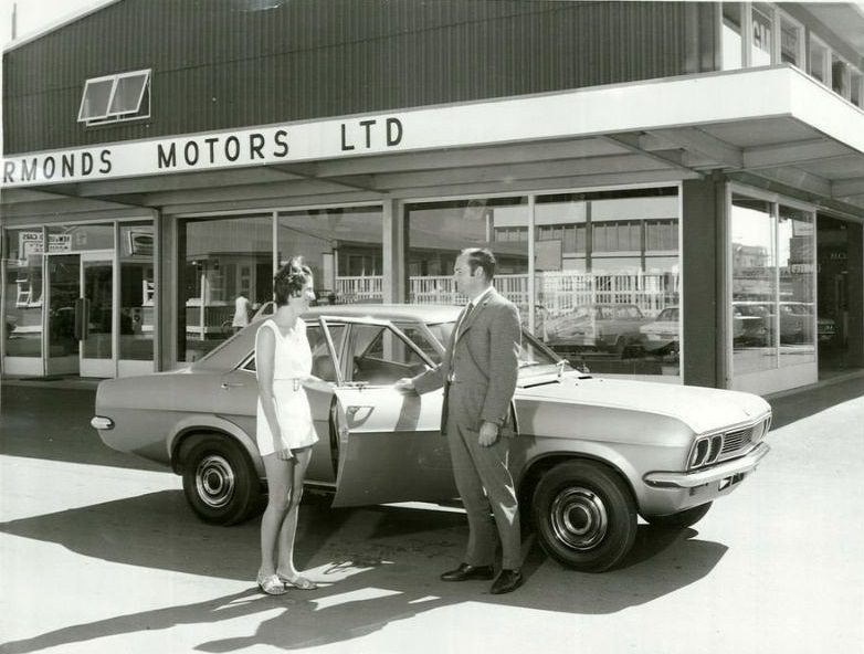#45 Vauxhall Car sale at Ormond’s Motors Ltd, Gisborne, March 1971