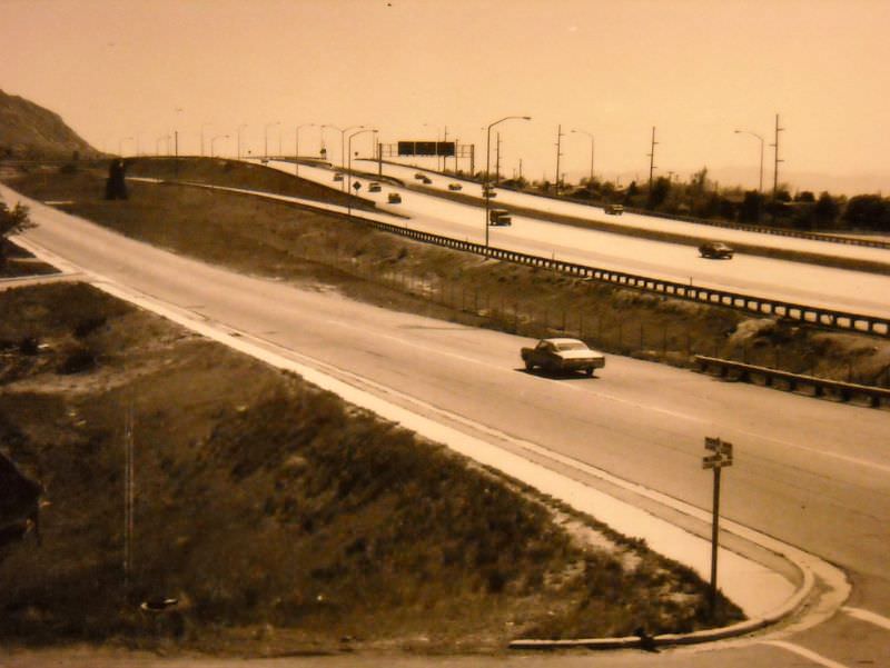 #21 East side southbound I-215 at 3900 South, circa 1971-72